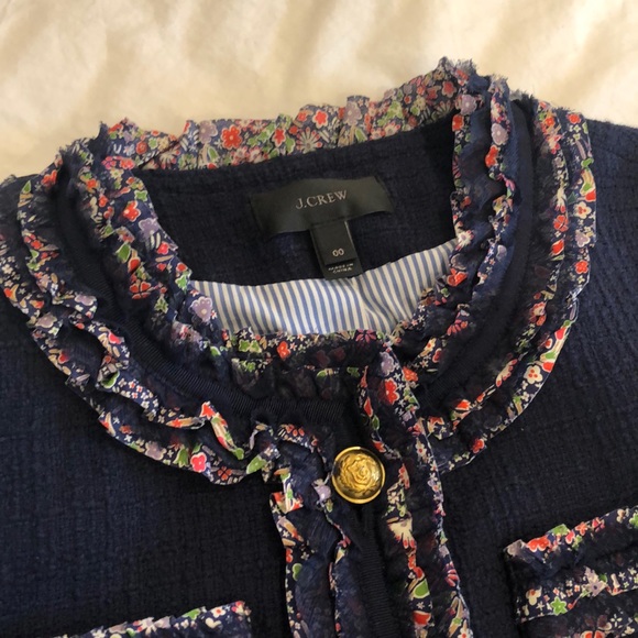 J. Crew | Preppy Tweed Blazer - Picture 3 of 11